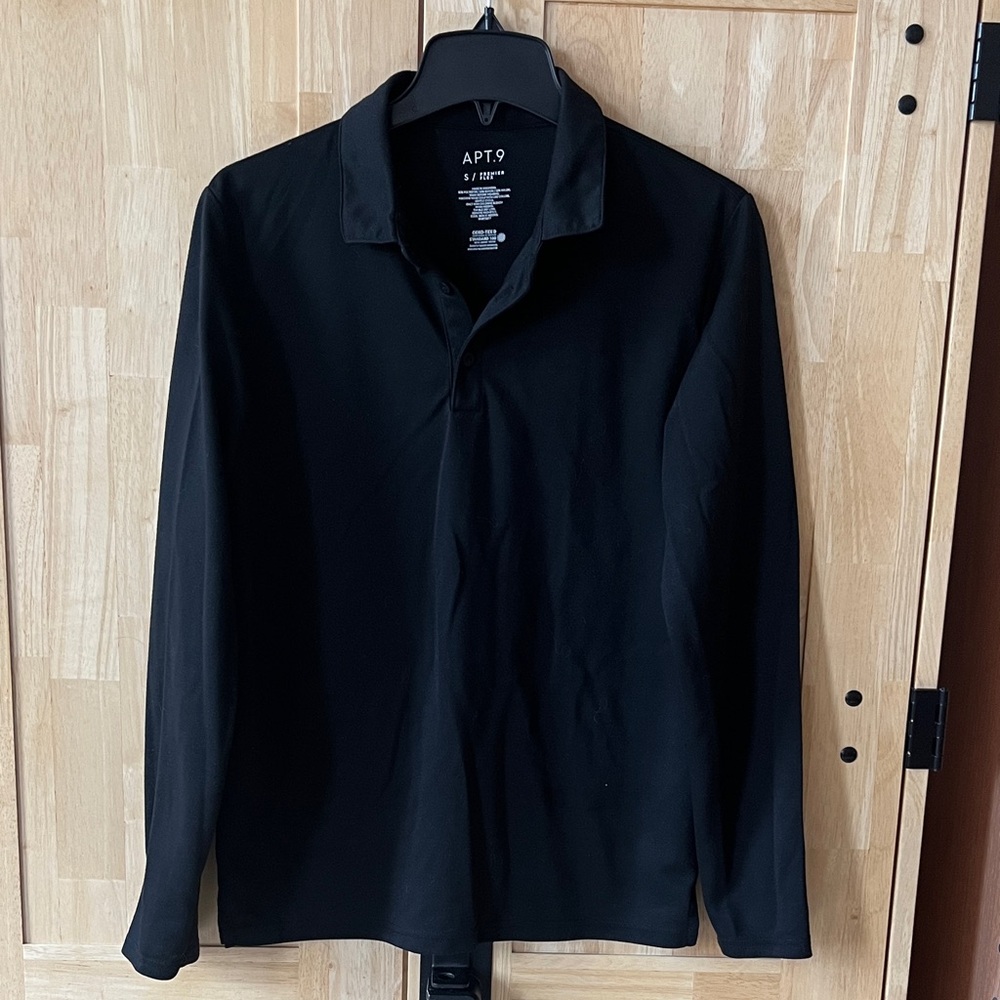 Apt 9 Premier Flex Long Sleeve Polo